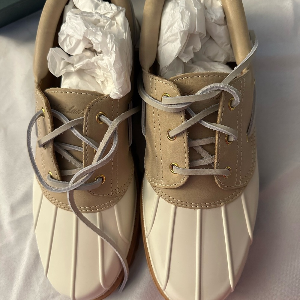 Aime Leon Dore Papia Duck Boot cream/tan size 11 NEW box slightly damaged - Picture 6 of 7